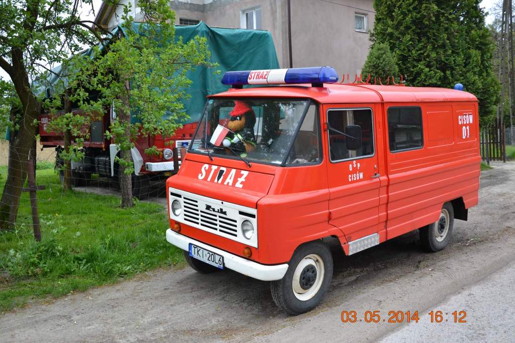 Caption:
TKI 20L6 in service with OSP Cisów, 3 May 2014. Photograph supplied by OSP Cisów.